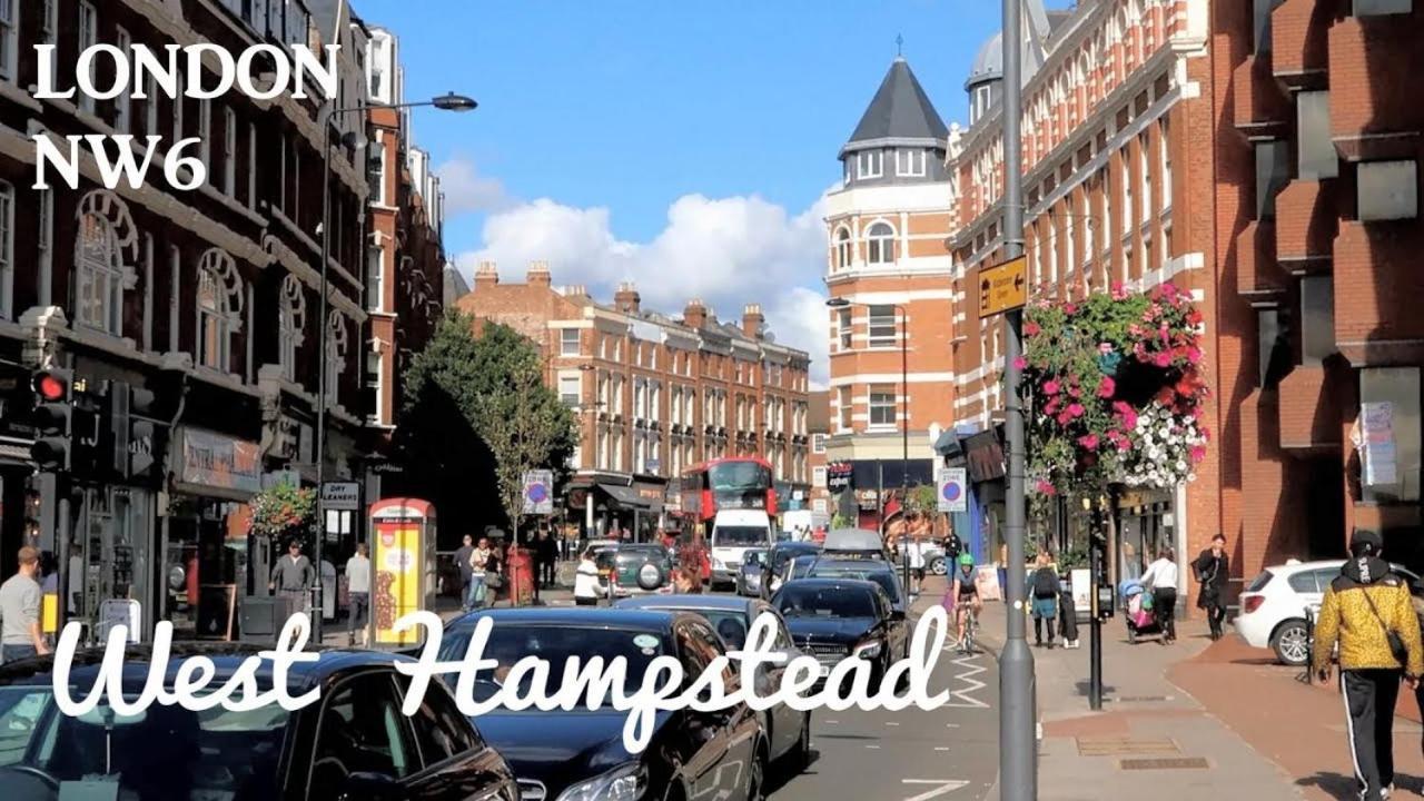 Stunning 3 Bed Duplex Apartment In The Heart Of West Hampstead London Exterior foto